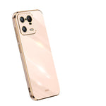 Custodia per telefono in TPU con bordo in oro con placcatura 6D XINLI, For OPPO Reno9 Pro+, For Xiaomi 13 Pro