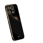 Custodia per telefono in TPU con bordo in oro con placcatura 6D XINLI, For OPPO Reno9 Pro+, For Xiaomi 13 Pro