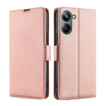 Custodia per telefono in pelle flip orizzontale con fibbia laterale ultrasottile, For OPPO Reno9 5G / Reno9 Pro 5G, For OPPO Reno9 Pro+ 5G, For Realme 10 Pro 5G, For Realme 10 Pro+ 5G, For vivo X90 Pro 5G, For TCL 40R 5G