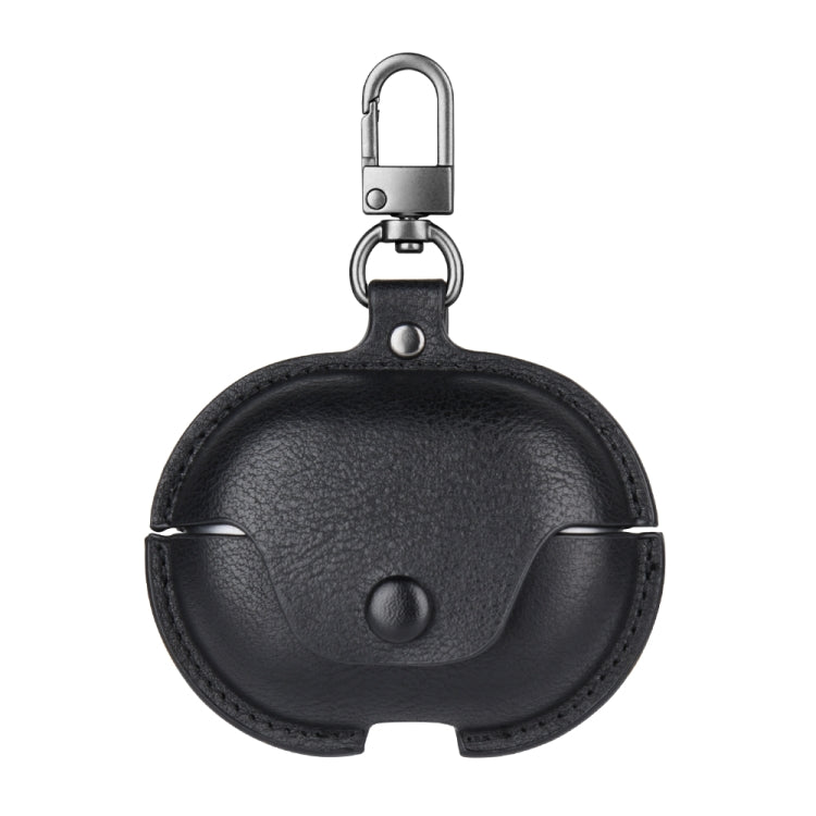 Custodia protettiva per auricolari in pelle da lavoro con gancio, For Huawei FreeBuds Pro 2, For Huawei FreeBuds Pro, For Huawei FreeBuds 4i / 5i, For Huawei FreeBuds 4 / 4E, For Huawei FreeBuds 4