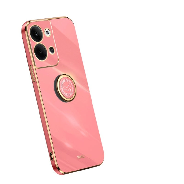 XINLI custodia per telefono in TPU elettrolitico con bordo dritto 6D con supporto per anello, For OPPO Reno9 Pro+, For Xiaomi 13 Pro