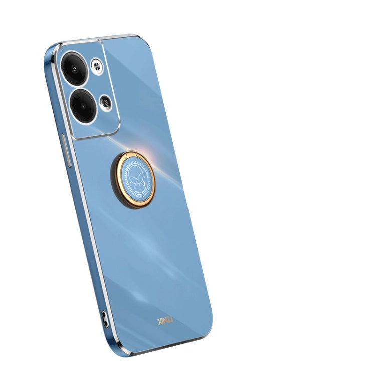 XINLI custodia per telefono in TPU elettrolitico con bordo dritto 6D con supporto per anello, For OPPO Reno9 Pro+, For Xiaomi 13 Pro