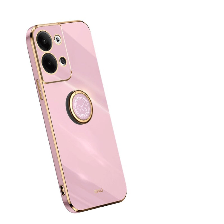XINLI custodia per telefono in TPU elettrolitico con bordo dritto 6D con supporto per anello, For OPPO Reno9 Pro+, For Xiaomi 13 Pro