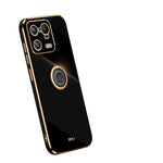 XINLI custodia per telefono in TPU elettrolitico con bordo dritto 6D con supporto per anello, For OPPO Reno9 Pro+, For Xiaomi 13 Pro