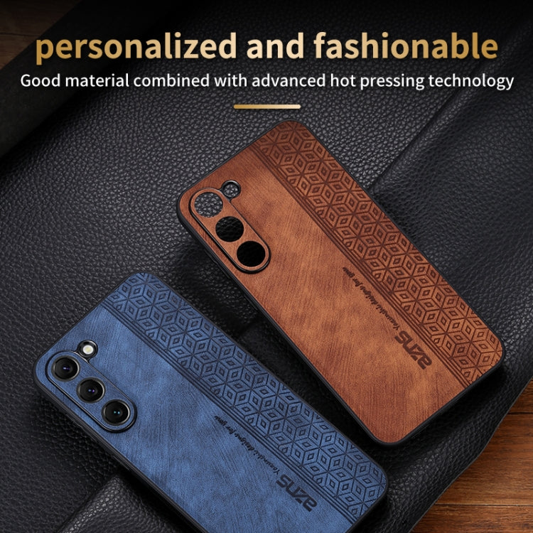 Custodia per telefono AZNS in pelle goffrata 3D, For Samsung Galaxy S23+ 5G