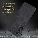Custodia per telefono AZNS in pelle goffrata 3D, For Samsung Galaxy S23+ 5G