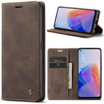 CaseMe 013 Custodia multifunzionale in pelle a conchiglia orizzontale, For OPPO Reno7 Z Global, For OPPO Reno7 4G Indonesia, For OPPO Reno8 5G Global, For OPPO Reno8 Pro 5G Global