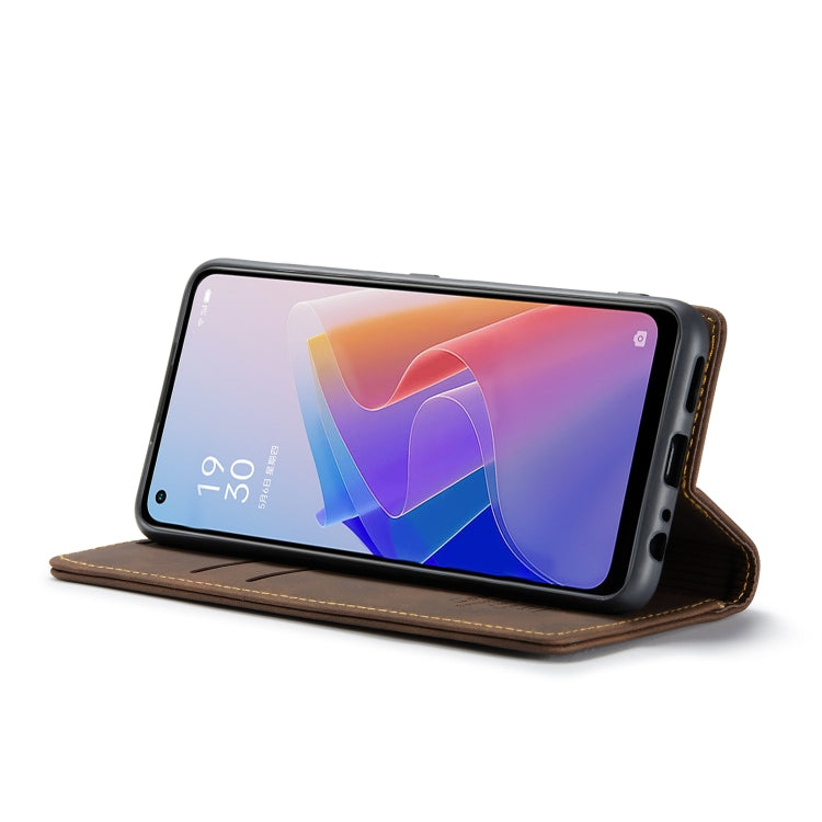 CaseMe 013 Custodia multifunzionale in pelle a conchiglia orizzontale, For OPPO Reno7 Z Global, For OPPO Reno7 4G Indonesia, For OPPO Reno8 5G Global, For OPPO Reno8 Pro 5G Global