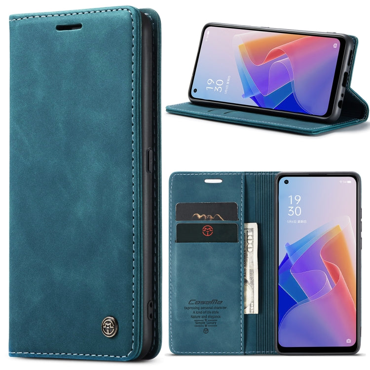 CaseMe 013 Custodia multifunzionale in pelle a conchiglia orizzontale, For OPPO Reno7 Z Global, For OPPO Reno7 4G Indonesia, For OPPO Reno8 5G Global, For OPPO Reno8 Pro 5G Global