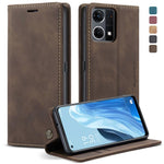 CaseMe 013 Custodia multifunzionale in pelle a conchiglia orizzontale, For OPPO Reno7 Z Global, For OPPO Reno7 4G Indonesia, For OPPO Reno8 5G Global, For OPPO Reno8 Pro 5G Global
