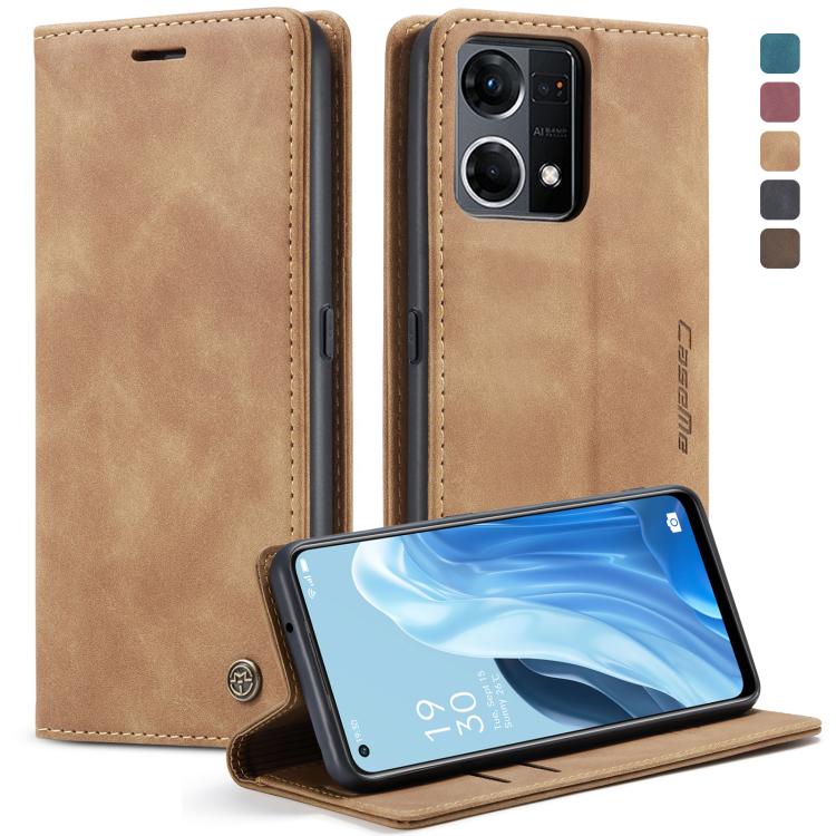 CaseMe 013 Custodia multifunzionale in pelle a conchiglia orizzontale, For OPPO Reno7 Z Global, For OPPO Reno7 4G Indonesia, For OPPO Reno8 5G Global, For OPPO Reno8 Pro 5G Global