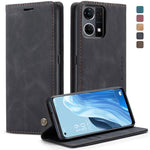 CaseMe 013 Custodia multifunzionale in pelle a conchiglia orizzontale, For OPPO Reno7 Z Global, For OPPO Reno7 4G Indonesia, For OPPO Reno8 5G Global, For OPPO Reno8 Pro 5G Global