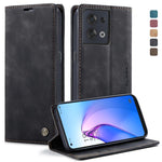 CaseMe 013 Custodia multifunzionale in pelle a conchiglia orizzontale, For OPPO Reno7 Z Global, For OPPO Reno7 4G Indonesia, For OPPO Reno8 5G Global, For OPPO Reno8 Pro 5G Global
