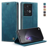 CaseMe 013 Custodia multifunzionale in pelle a conchiglia orizzontale, For OPPO Reno7 Z Global, For OPPO Reno7 4G Indonesia, For OPPO Reno8 5G Global, For OPPO Reno8 Pro 5G Global