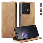 CaseMe 013 Custodia multifunzionale in pelle a conchiglia orizzontale, For OPPO Reno7 Z Global, For OPPO Reno7 4G Indonesia, For OPPO Reno8 5G Global, For OPPO Reno8 Pro 5G Global