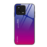 Custodia per telefono in vetro a colori sfumati, For Xiaomi 13, For Xiaomi 13 Pro, For Xiaomi Redmi A1+