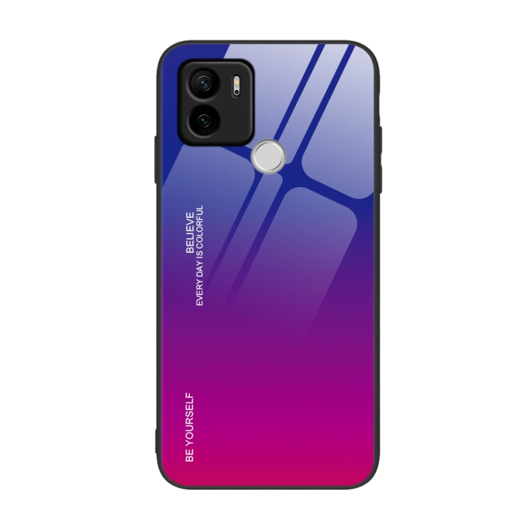Custodia per telefono in vetro a colori sfumati, For Xiaomi 13, For Xiaomi 13 Pro, For Xiaomi Redmi A1+