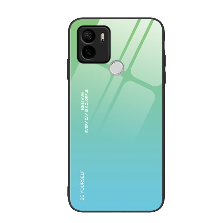 Custodia per telefono in vetro a colori sfumati, For Xiaomi 13, For Xiaomi 13 Pro, For Xiaomi Redmi A1+