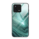 Custodia per telefono in vetro con motivo in marmo, For Xiaomi 13, For Xiaomi 13 Pro, For Xiaomi Redmi A1+