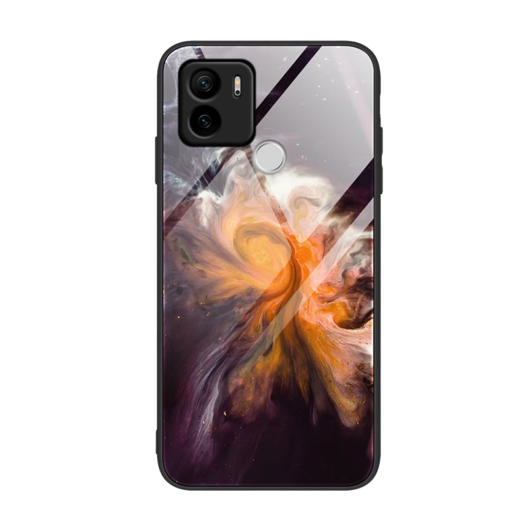 Custodia per telefono in vetro con motivo in marmo, For Xiaomi 13, For Xiaomi 13 Pro, For Xiaomi Redmi A1+