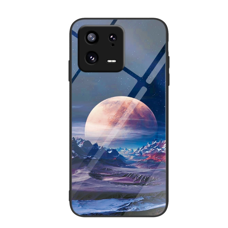 Custodia per telefono in vetro verniciato colorato, For Xiaomi 13