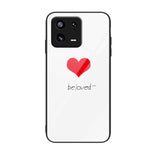 Custodia per telefono in vetro verniciato colorato, For Xiaomi 13 Pro