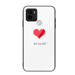 Custodia per telefono in vetro verniciato colorato, For Xiaomi Redmi A1+