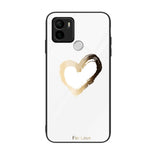 Custodia per telefono in vetro verniciato colorato, For Xiaomi Redmi A1+