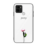 Custodia per telefono in vetro verniciato colorato, For Xiaomi Redmi A1+