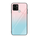 Custodia per telefono in vetro verniciato colorato, For Xiaomi Redmi A1+