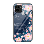 Custodia per telefono in vetro verniciato colorato, For Xiaomi Redmi A1+