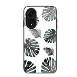 Custodia per telefono in vetro verniciato colorato, For OPPO A1 Pro