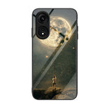 Custodia per telefono in vetro verniciato colorato, For OPPO A1 Pro