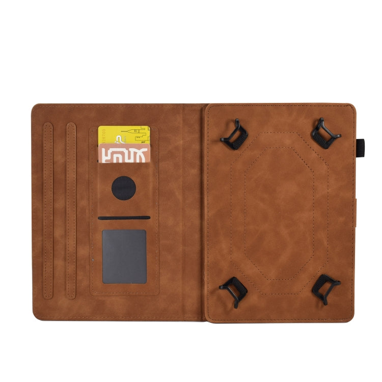 Custodia per tablet in pelle goffrata Tower, For 7 inch Tablets, For 8 inch Tablets, For 10 inch Tablets, For Samsung Galaxy Tab A7 Lite