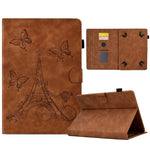 Custodia per tablet in pelle goffrata Tower, For 7 inch Tablets, For 8 inch Tablets, For 10 inch Tablets, For Samsung Galaxy Tab A7 Lite
