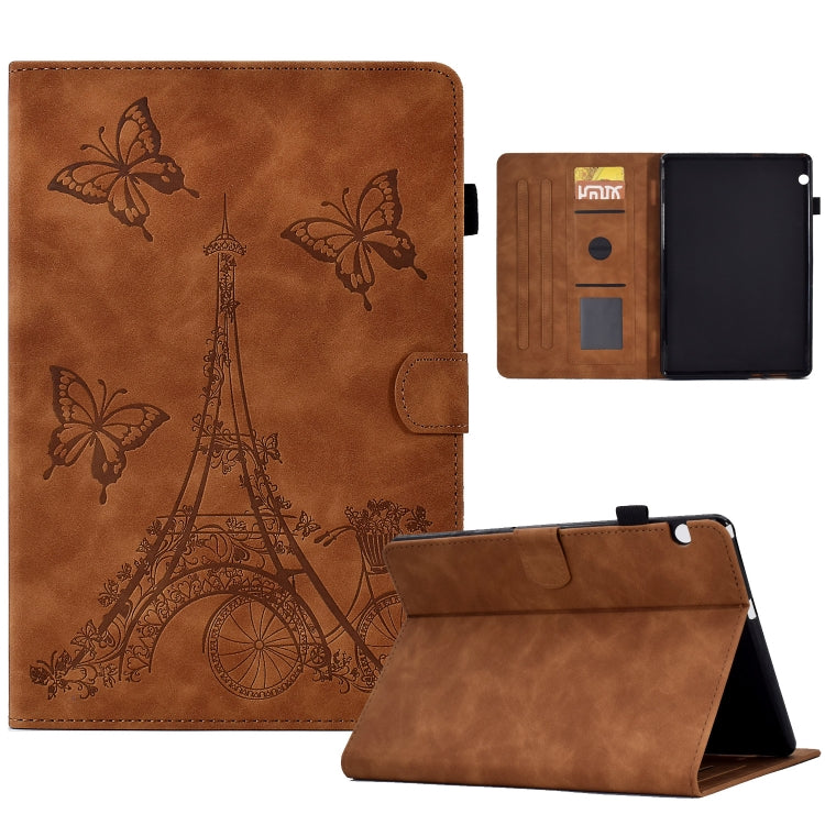 Custodia per tablet in pelle goffrata Tower, For Samsung Galaxy Tab A 8.0 2019 T290, For Samsung Galaxy Tab A 10.1 2019 T510, For Huawei MediaPad T3 10, For Huawei MediaPad T5