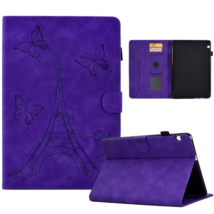 Custodia per tablet in pelle goffrata Tower, For Samsung Galaxy Tab A 8.0 2019 T290, For Samsung Galaxy Tab A 10.1 2019 T510, For Huawei MediaPad T3 10, For Huawei MediaPad T5
