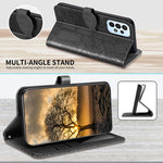Custodia per telefono in pelle con motivo in rilievo dell'albero della vita, For Samsung Galaxy A24 5G, For Samsung Galaxy A54 5G, For Samsung Galaxy A34 5G, For Xiaomi Redmi A1, For Xiaomi 13