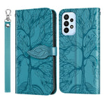 Custodia per telefono in pelle con motivo in rilievo dell'albero della vita, For Samsung Galaxy A24 5G, For Samsung Galaxy A54 5G, For Samsung Galaxy A34 5G, For Xiaomi Redmi A1, For Xiaomi 13