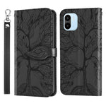Custodia per telefono in pelle con motivo in rilievo dell'albero della vita, For Samsung Galaxy A24 5G, For Samsung Galaxy A54 5G, For Samsung Galaxy A34 5G, For Xiaomi Redmi A1, For Xiaomi 13