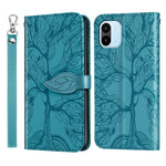 Custodia per telefono in pelle con motivo in rilievo dell'albero della vita, For Samsung Galaxy A24 5G, For Samsung Galaxy A54 5G, For Samsung Galaxy A34 5G, For Xiaomi Redmi A1, For Xiaomi 13