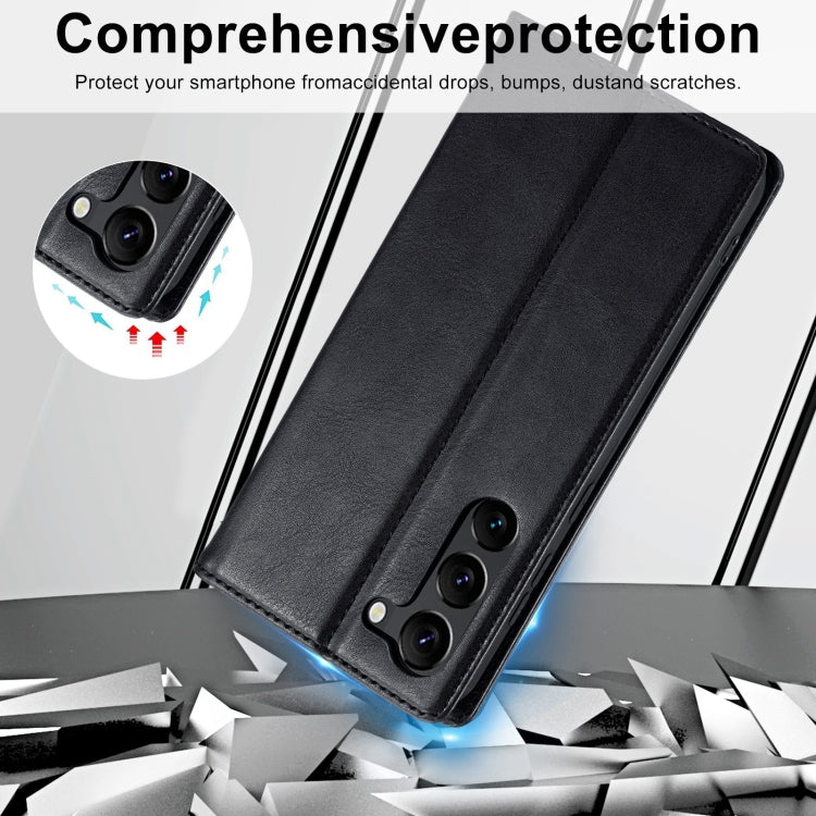 Custodia per telefono in pelle antifurto LC.IMEEKE RFID, For Samsung Galaxy S23 5G, For Samsung Galaxy S23+ 5G, For Samsung Galaxy S23 Ultra 5G