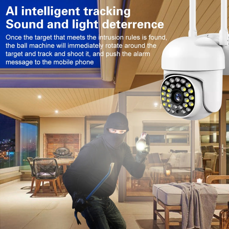 Telecamera PTZ intelligente A13 1080P con interfono vocale