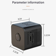 Telecamera WiFi X1 1080P Small Cube Mini HD, supporta visione notturna a infrarossi e rilevamento del movimento, X1
