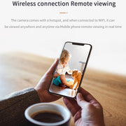 Telecamera WiFi X1 1080P Small Cube Mini HD, supporta visione notturna a infrarossi e rilevamento del movimento, X1