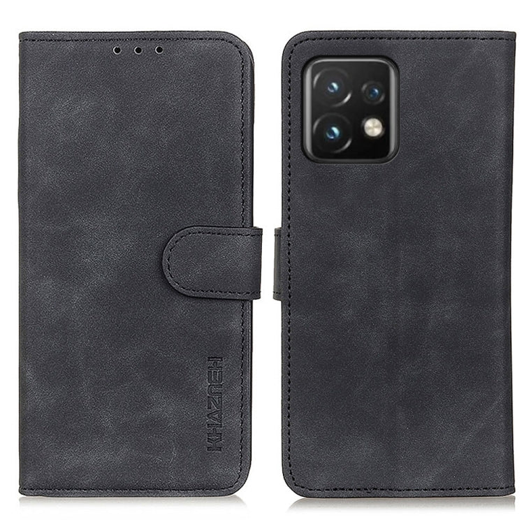 KHAZNEH Custodia per telefono in pelle con trama retrò, For Motorola Moto Edge 40 Pro 5G / X40 / X40 Pro, For Xiaomi 13, For Xiaomi 13 Pro