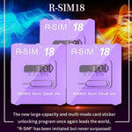 R-SIM 18 scheda sblocco universale 5G per iPhone