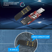 R-SIM 18 sblocco universale 5G per iPhone