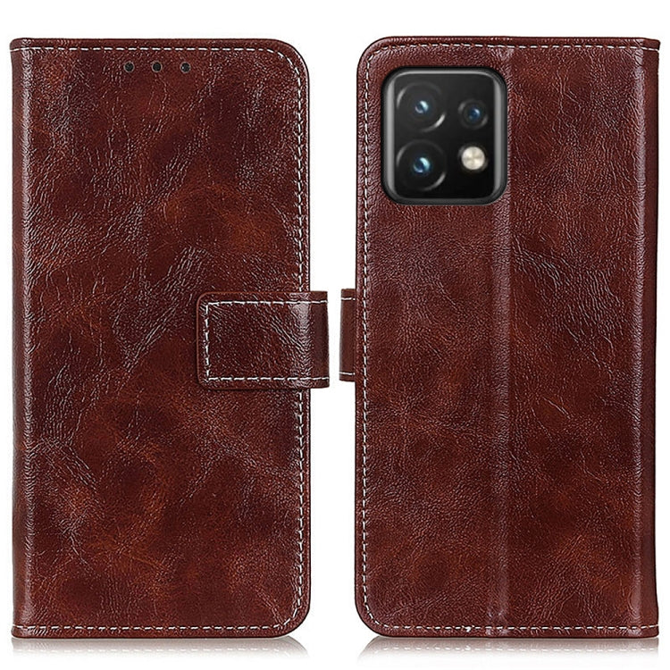 Cassa del telefono in pelle con texture retrò Crazy Horse, For Motorola Moto Edge 40 Pro 5G / X40 / X40 Pro, For Xiaomi 13, For Xiaomi 13 Pro