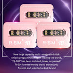 R-SIM 18+ sblocco iPhone 5G iOS16 compatibile iPhone 11-14